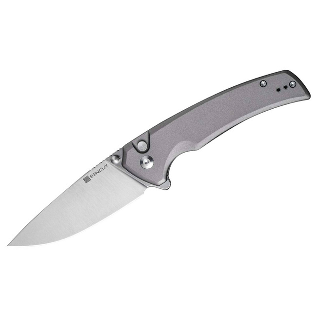 POCKET KNIFE - "SENCUT Serene Aluminum Grey" - Böker