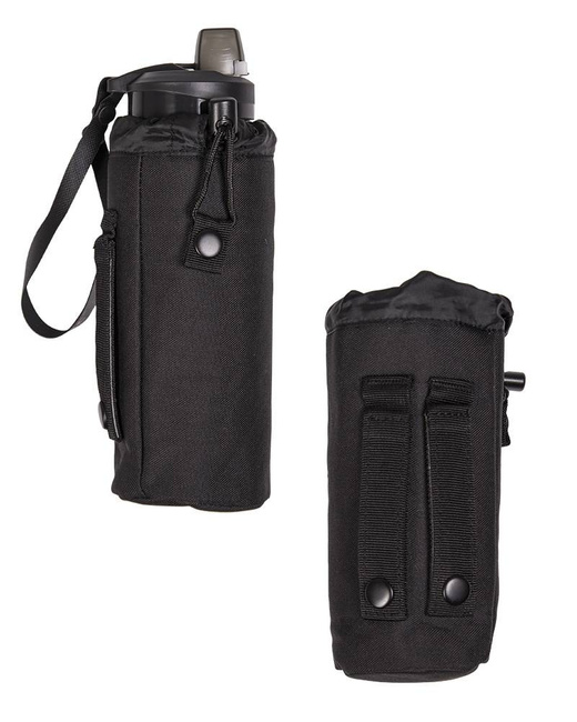 BOTTLE COVER WITH MOLLE SYSTEM - Mil-Tec® - BLACK