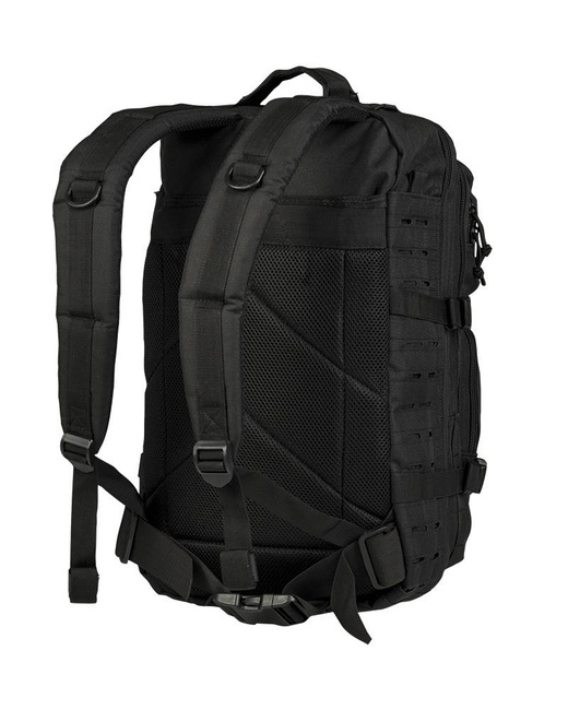 US ASSAULT BACKPACK - LASER CUT - 36 L - BLACK