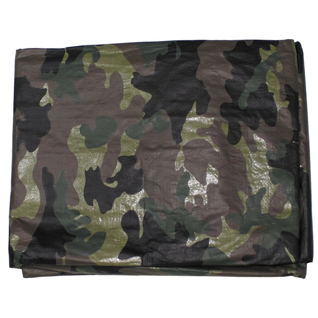 POLYESTER TARPAULIN - MFH® - WOODLAND - 300 x 400 CM