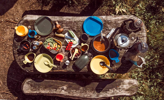 Recyclable Camping Spork, BPA-Free - Olive Green - WILDO