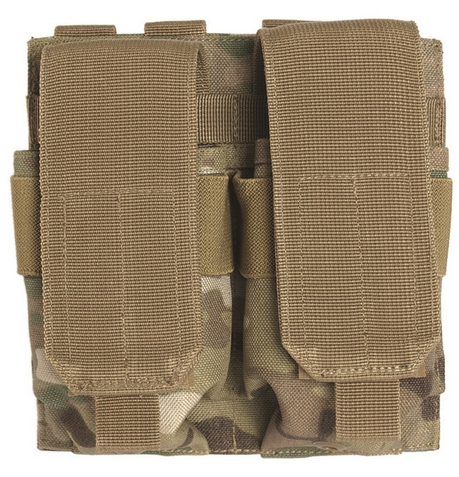 MAGAZINE DOUBLE POUCH - M4/M16 - Mil-tec® - MULTITARN