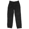 GB COMBAT PANTS - BLACK DYED - MILITARY SURPLUS - USED