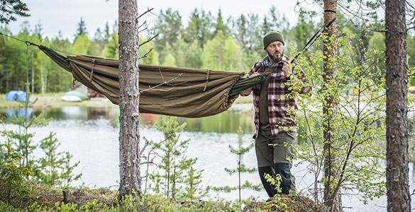 MULTIFUNCTIONAL PONCHO - "SWAGMAN ROLL" - Helikon-Tex® - DESERT NIGHT CAMO