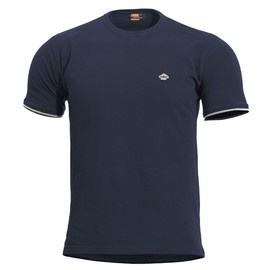 T-SHIRT - "LEVANTES CREWNECK STRIPES" - PENTAGON® - NAVY BLUE