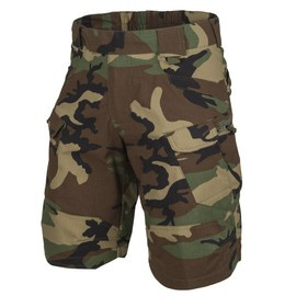 URBAN TACTICAL SHORTS - UTS - POLYCOTTON RIPSTOP - Helikon-Tex - US WOODLAND