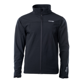 LINGEN SOFTSHELL JACKET FOR MEN - BLACK - MAGNUM