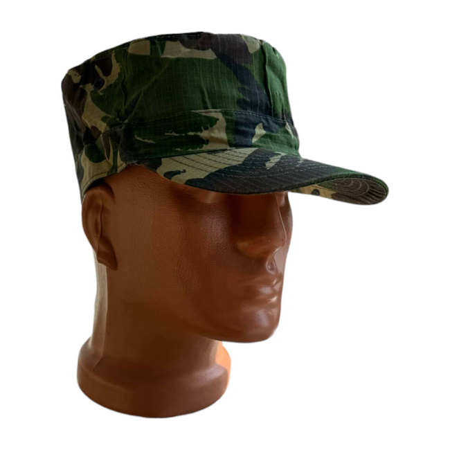 RIPSTOP CAP - MILITARY SURPLUS ROMANIAN ARMY - DPM CAMO - USED