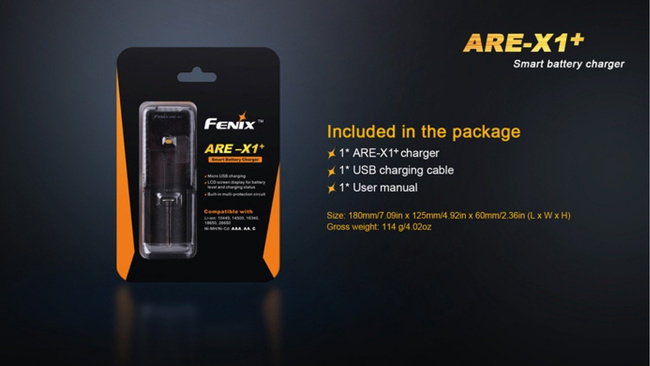 Fenix ARE-X1+ Smart Charger