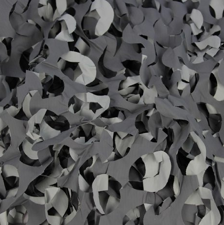 CAMOUFLAGE NET - "PRO CRAZY CAMO" - Mil-Tec® - BLACK - 2.4 x 6 M