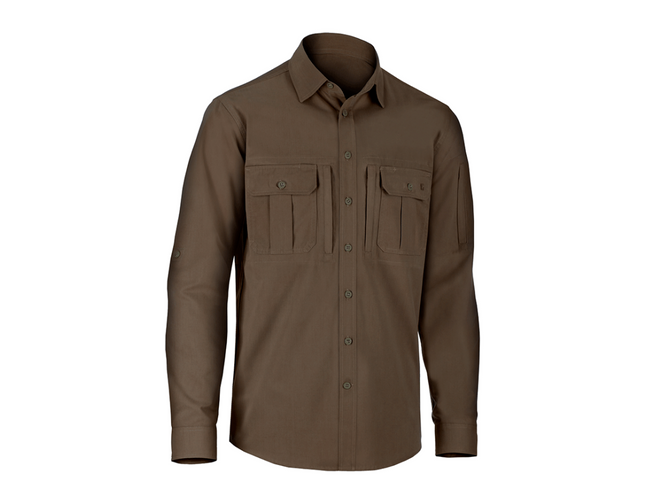 BUTTON UP PICEA SHIRT LS - CLAWGEAR® - RAL7013