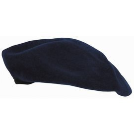 FRENCH BERET - BLUE - MILITARY SURPLUS - USED