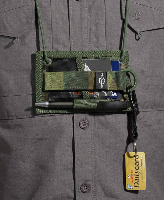 TACTICAL ID CARD HOLDER POUCH - Pentagon - GR CAMO