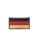 FABRIC PATCH, INSIGNIA WITH HOOK & LOOP CLOSURE - FLAG OF GERMANY - Mil-Tec - SMALL