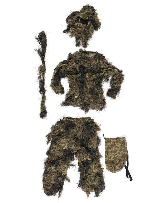 WOODLAND ′BASIC′ GHILLIE SUIT ′ANTI FIRE′ 4PC.