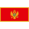 FLAG - 90 x 150 CM - MONTENEGRO - NEW