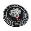 EMBLEMA BRODATA BATALIONUL 1 JANDARMI ORDINE PUBLICA DGJMB – MODEL OFICIAL - CU APLICARE VELCRO (CU SCAI)