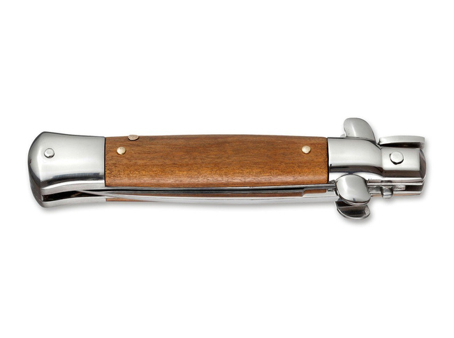 SICILIAN NEEDLE OLIVE WOOD POCKET KNIFE - BOKER