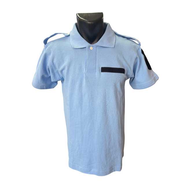 SHORT-SLEEVED POLO SHIRT - EPAULETTES WITH A.N.P. INSIGNIA - PENITENTIARY