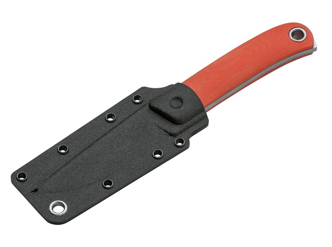 Manly Patriot RWL34 G10 Orange fixed blade knife