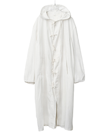 SNOW CAMOUFLAGE PARKA - ROMANIAN ARMY SURPLUS - IN GOOD CONDITION