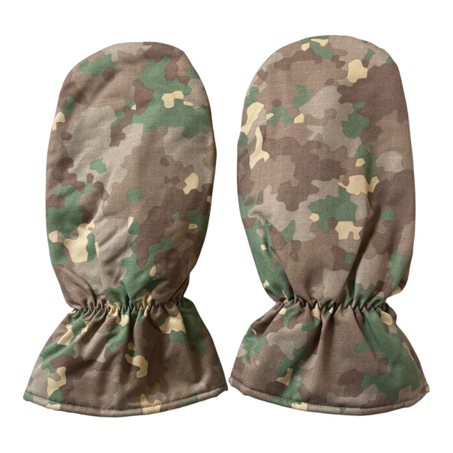 Two-Finger Winter Gloves - Romanian Land Forces / Armed Forces - Combat Model - Like New