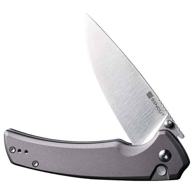 POCKET KNIFE - "SENCUT Serene Aluminum Grey" - Böker