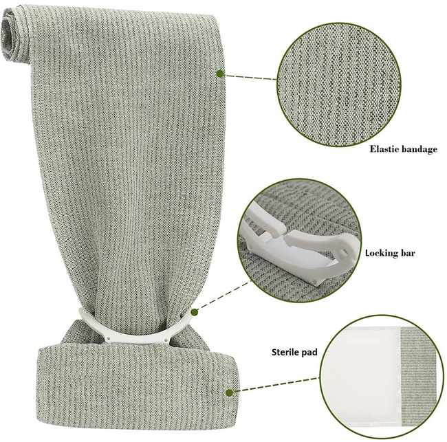 ISRAELI BANDAGE - 6 IN/15 CM - PORTABLE VACUUM PACK 