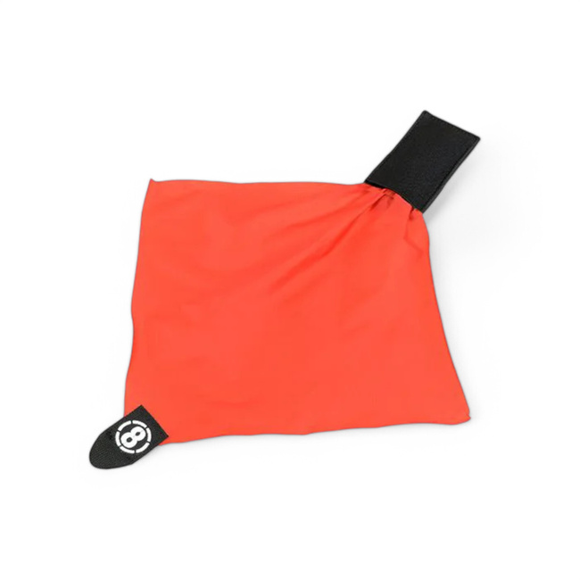 AIRSOFT DEAD RED RAG POUCH - 8FIELDS -   BLACK