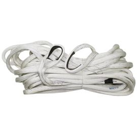 US fabric webbing, 2 cm thick, ca.29 m long, white, like new