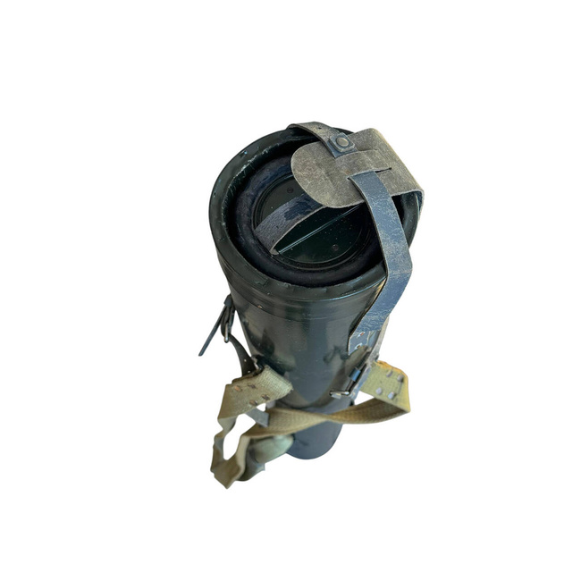 STEREOSCOPIC RANGEFINDER WITH METAL CARRYING CASE, MEASURING BAR AND TRIPOD - WWII - AUTHENTIC ROMAN MILITARY SURPLUS - DECO/GOOD CONDITION