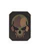 CAMO PVC SKULL 3D PATCH W. HOOK and LOOP CLOSURE SM