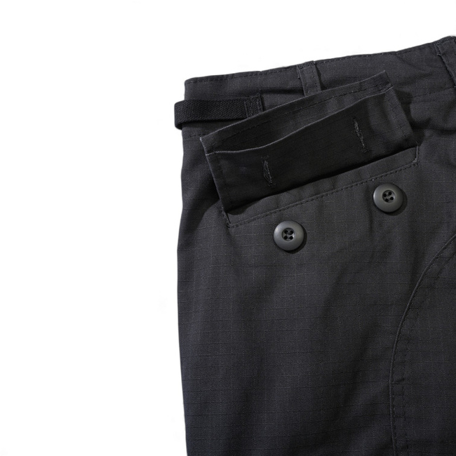 Womens BDU Pants - Ripstop - Black - Brandit
