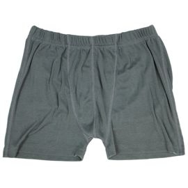 MEN'S BRIEFS, UNDERWEAR - GREY - MILITARY SURPLUS NETHERLANDS ARMY - USED