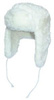 WINTER CAP RUSSIAN STYLE TSCHAPKA WHITE