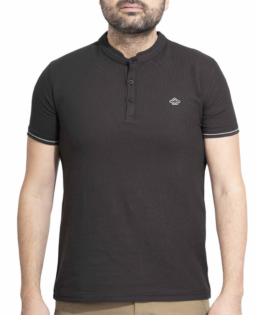 T-SHIRT - "LEVANTES HENLEY STRIPES" - PENTAGON® - DAWN BLUE