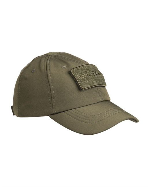 SOFTSHELL BASEBALL CAP - Mil-Tec - OD
