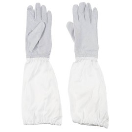 BRITISH WHITE GLOVES FR (LEATHER/TEXTILE) - LIKE NEW