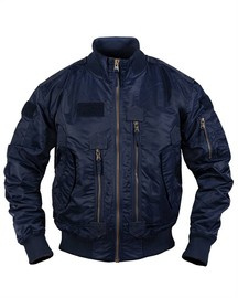 US TACTICAL FLIGHT JACKET - Mil-Tec - DARK BLUE