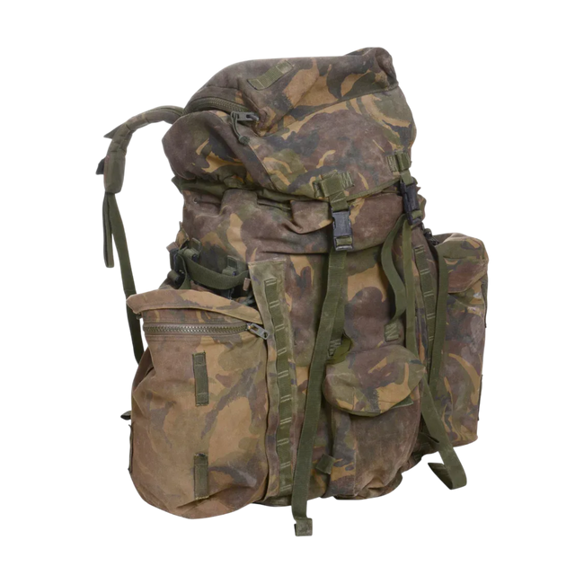 PLCE Bergen military backpack - British Army surplus - DPM camouflage - Used 