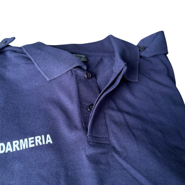 Polo T-Shirt, Navy Blue Gendarmerie