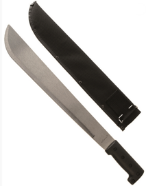 18 Machete Steel With Sheath