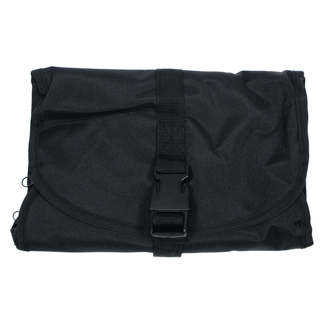 Washbag, black, various pockets