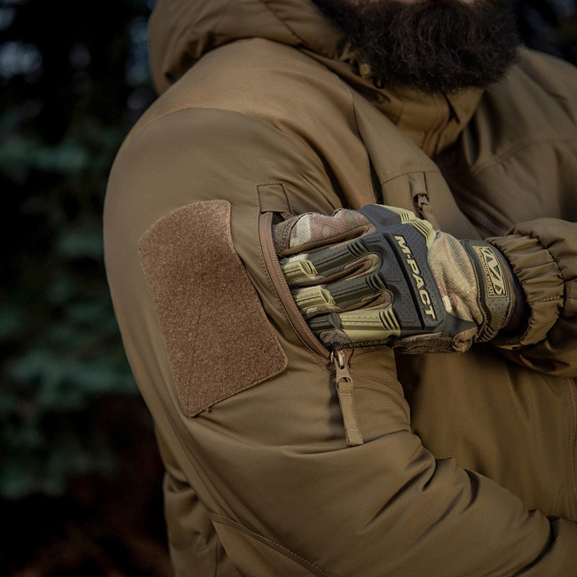 Winter Jacket for Temperatures Down to -20 Degrees Celsius - Alpha Gen.III Pro Primaloft - Coyote - M-Tac