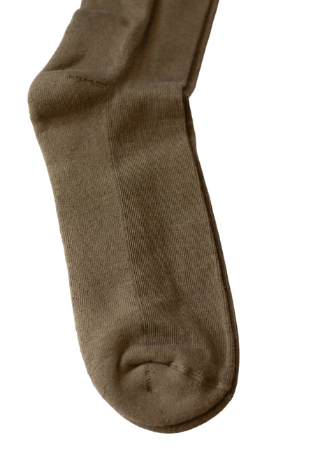 OLIVE SOCKS - ROMANIAN MILITARY SURPLUS - NEW
