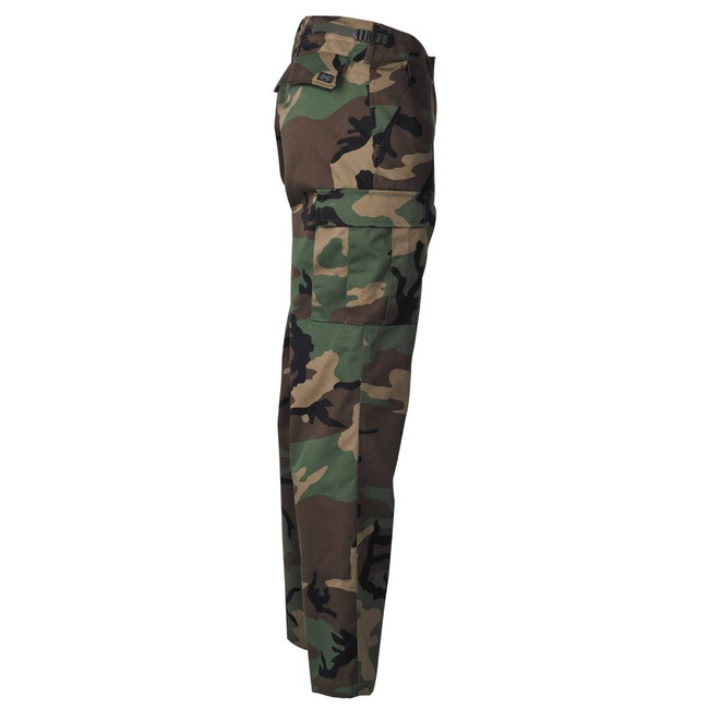 US COMBAT PANTS - BDU - MFH® - WOODLAND CAMOUFLAGE