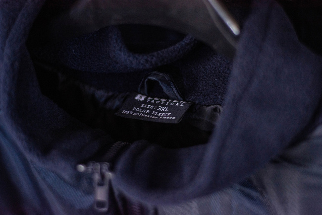 FLEECE JACKET - AUTUMN/WINTER - WITH EMBLEMS - JANDARMERIE