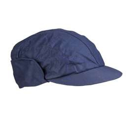 CAP - MILITARY SURPLUS FROM THE GERMAN ARMY, BLUE - USED