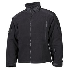 Fleece Jacket "Heavy-Strike", Black