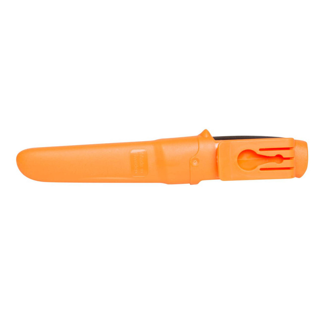 FIXED BLADE KNIFE - COMPANION HEAVYDUTY F (C) - CARBON STEEL - MORAKNIV - ORANGE